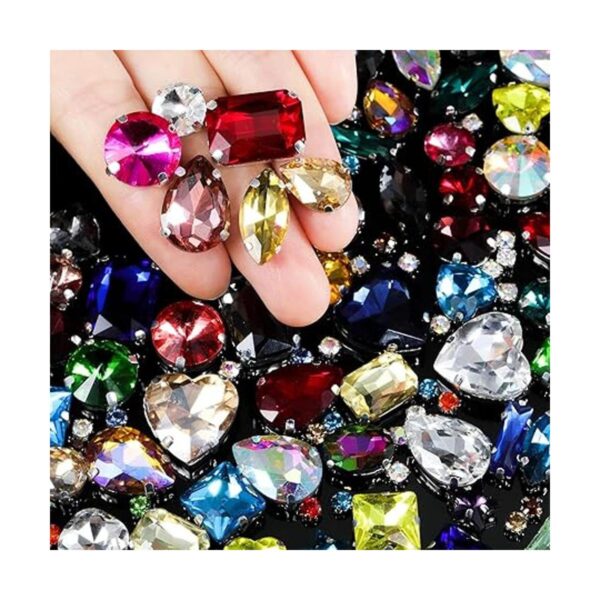 460 piezas de diamantes de imitación para coser piedras