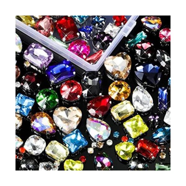 460 piezas de diamantes de imitación para coser piedras