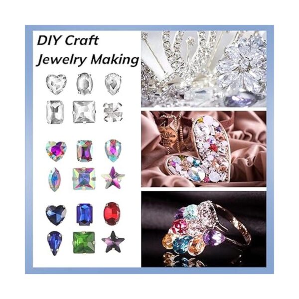460 piezas de diamantes de imitación para coser piedras