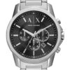 Armani Exchange Reloj de vestir cronógrafo de acero_6
