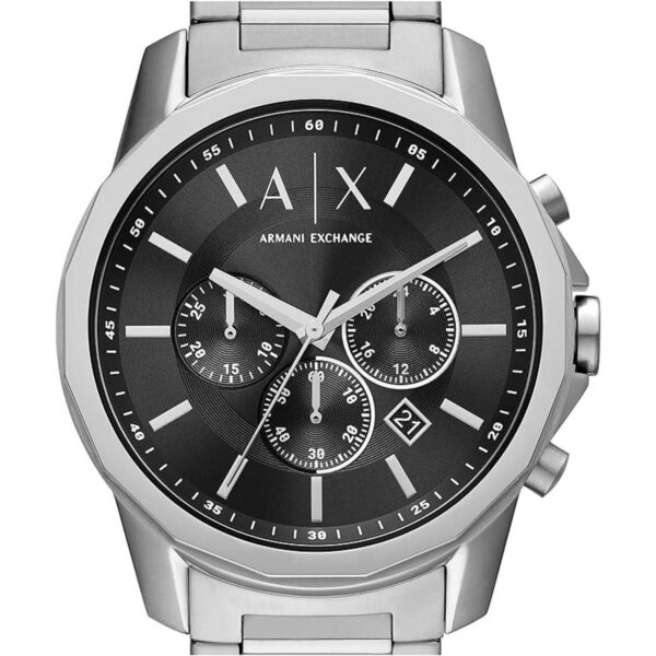 Armani Exchange Reloj de vestir cronógrafo de acero_6