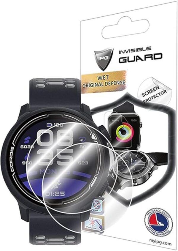 IPG Coros PACE 2 Protector de pantalla de reloj deportivo_1