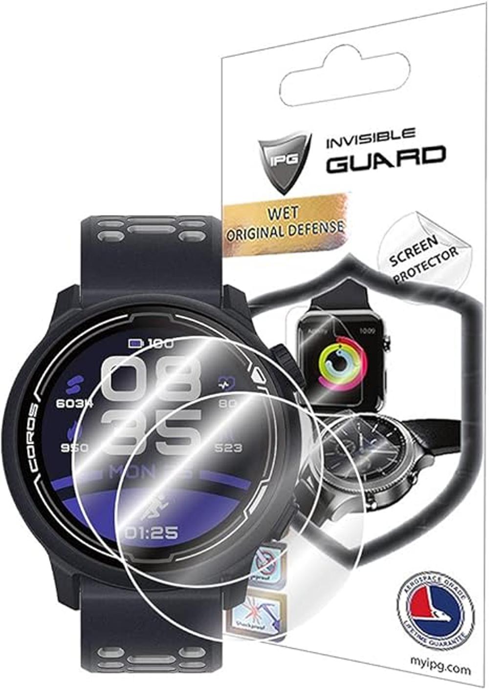 IPG Coros PACE 2 Protector de pantalla de reloj deportivo