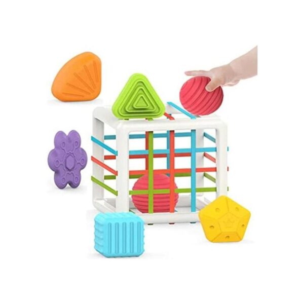 MINGKIDS Montessori Juguetes para niños de 1 año cubo_1