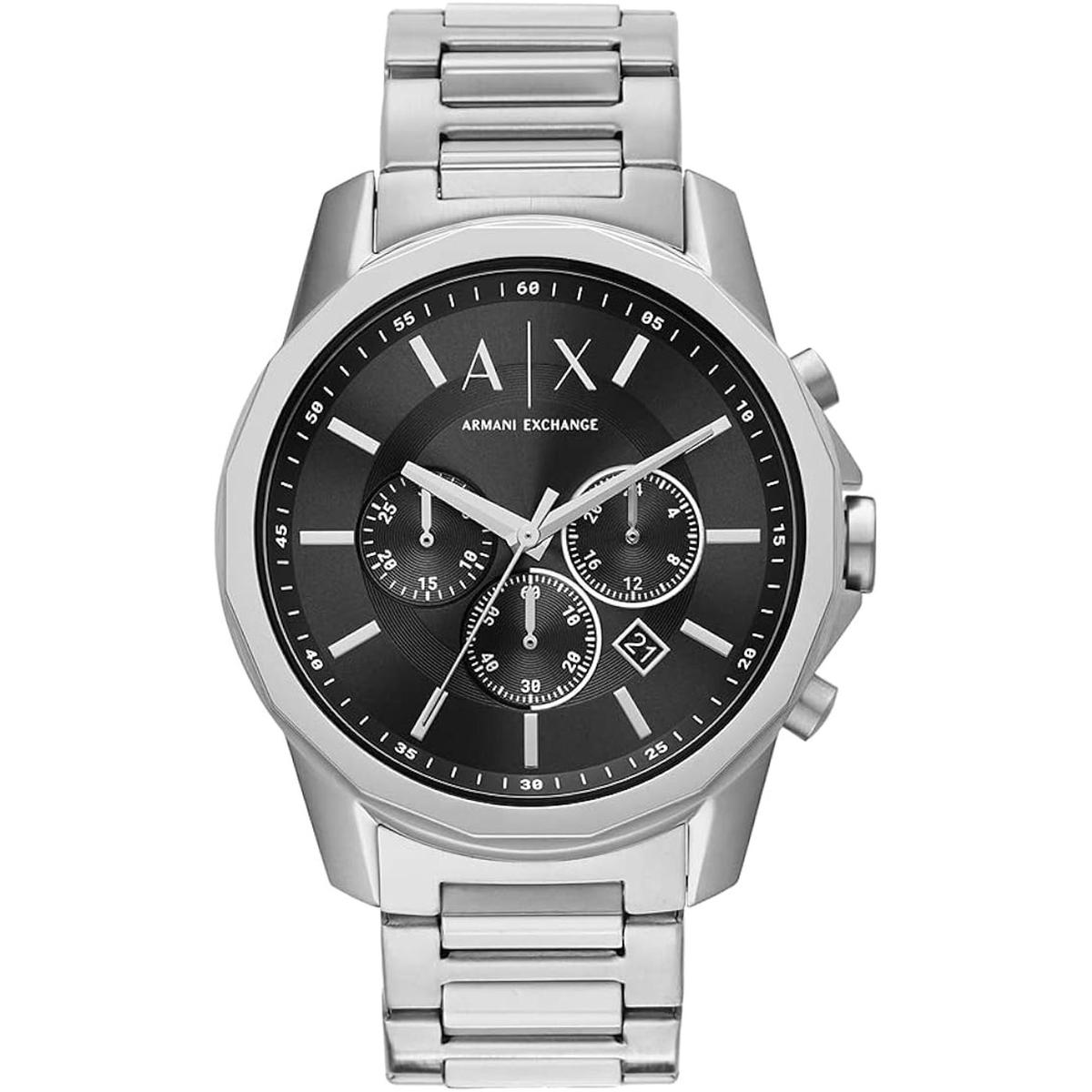 Armani Exchange Reloj de vestir cronógrafo de acero