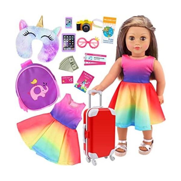 K.T. Fancy Juego de 23 piezas de accesorios para muñecas