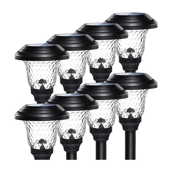 GIGALUMI Paquete de 8 luces solares de jardín luces_2