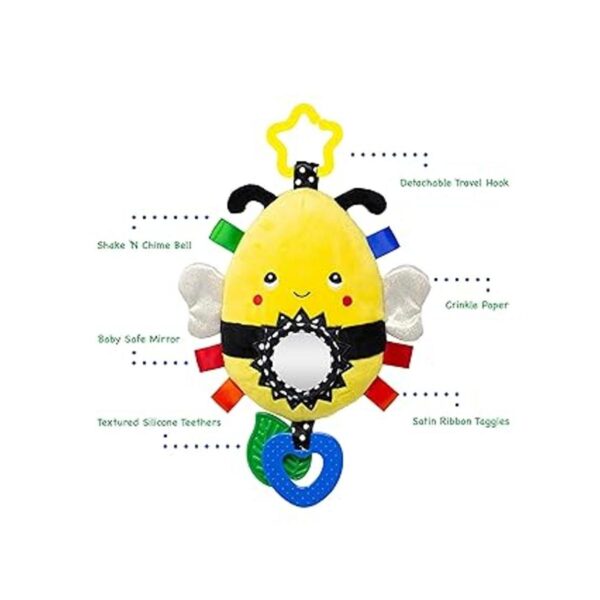 Kalianii Squish N Play Bee Juguete de actividad_5