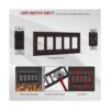 ENERLITES Placa de pared para interruptor de luz o toma de