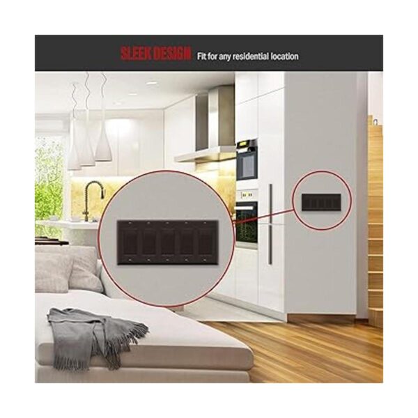 ENERLITES Placa de pared para interruptor de luz o toma de