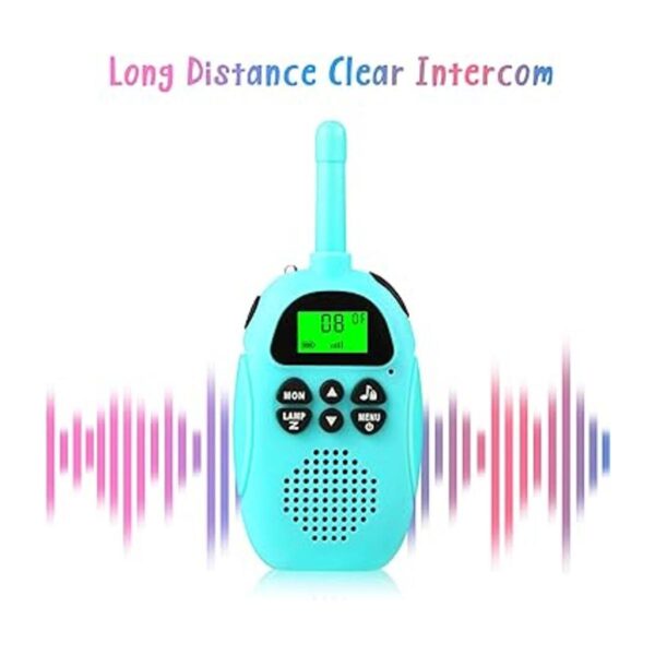 HPROMOT Walkie Talkies para niños paquete de 2 walkie_2