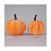 Diahom Decoración de calabaza 12 piezas de tela de espuma_4