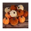 Diahom Decoración de calabaza 12 piezas de tela de espuma_2