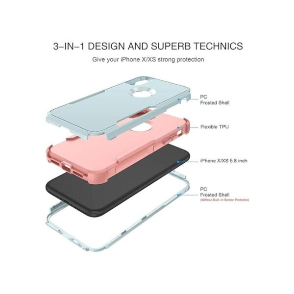 BENTOBEN Funda para iPhone X funda para iPhone XS 3 en_4