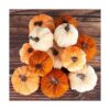 Diahom Decoración de calabaza 12 piezas de tela de espuma_1