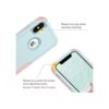 BENTOBEN Funda para iPhone X funda para iPhone XS 3 en_5