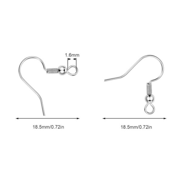Ganchos para aretes 200 piezas100 pares