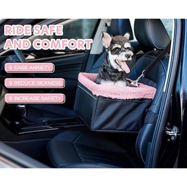 NOVOLAB Asiento de coche para cachorros mejorado de lujo