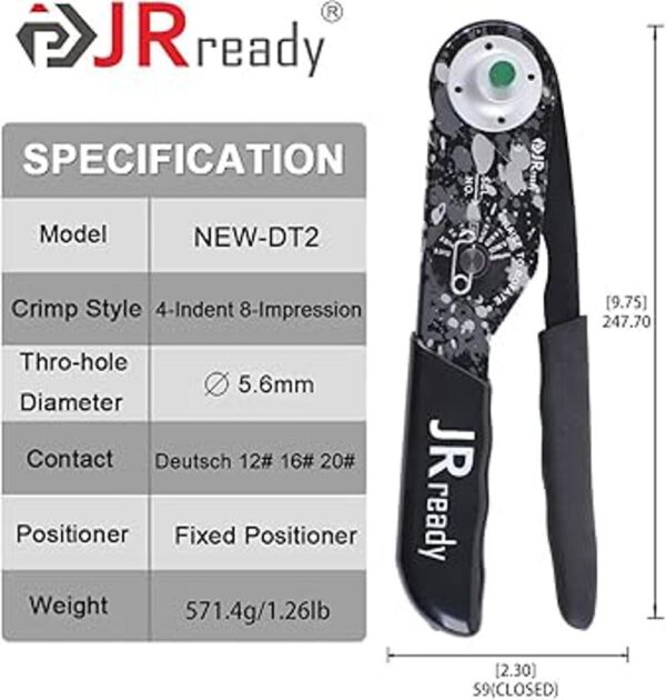 JRready NEWDT2 Deutsch Herramienta de crimpado para_6