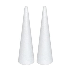 Crafjie Conos de espuma para manualidades 4.1 x 13.6_1