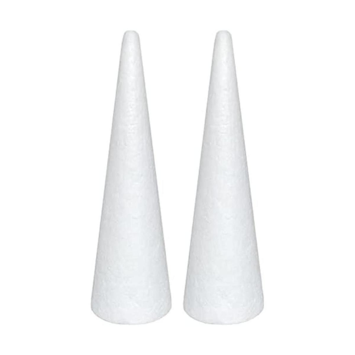 Crafjie Conos de espuma para manualidades 4.1 x 13.6