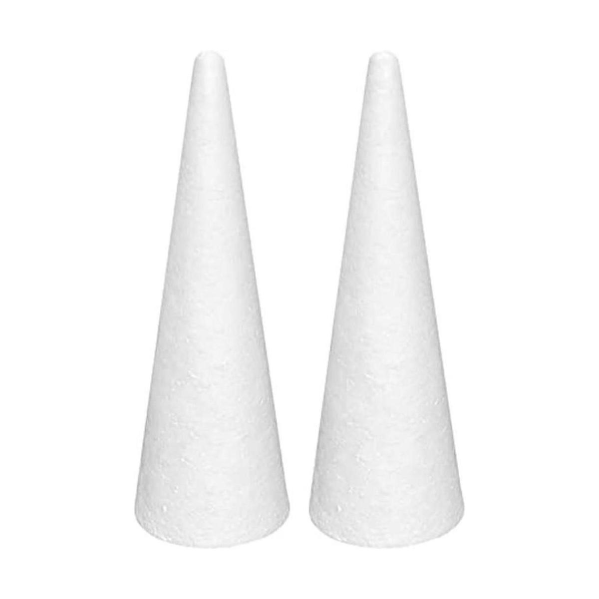 Crafjie Conos de espuma para manualidades 4.65 x 15.7
