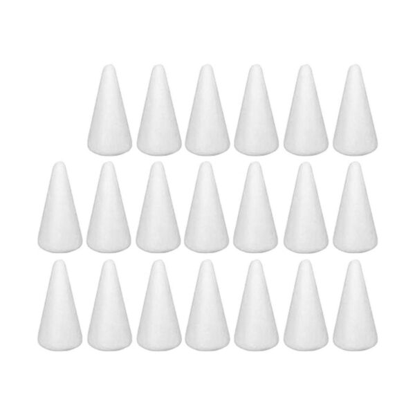 Crafjie Conos de espuma para manualidades 2.08 x 3.7_1