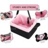 NOVOLAB Asiento de coche para cachorros mejorado de lujo