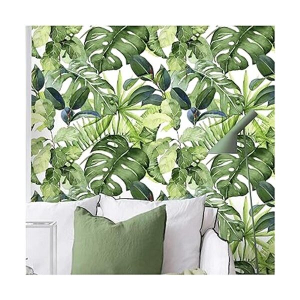 HaokHome 93143 Papel tapiz tropical para despegar y_5