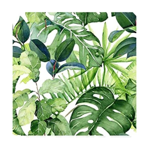 HaokHome 93143 Papel tapiz tropical para despegar y_1