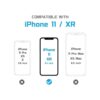 MANTO Protector de pantalla compatible con iPhone 11 y_2