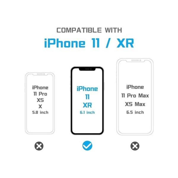 MANTO Protector de pantalla compatible con iPhone 11 y_2