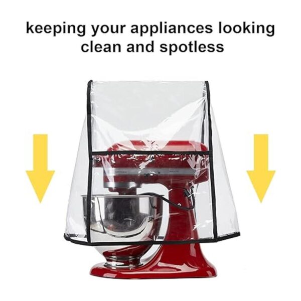 Kitchen Aid Cubierta para mezclador transparente_5