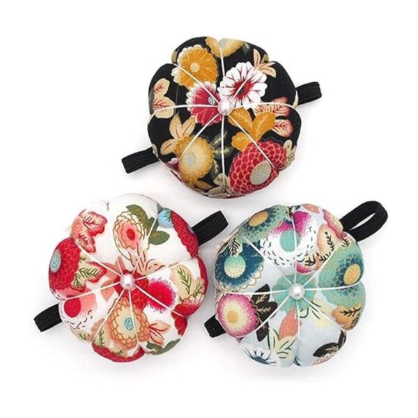 ORIONE 3 piezas DIY costura Pincushion forma de calabaza