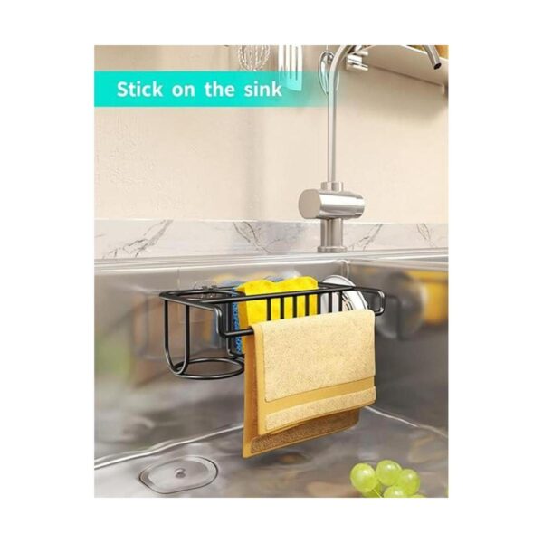 HapiRm SUS304 Soporte para esponja adhesiva 4 en 1_4