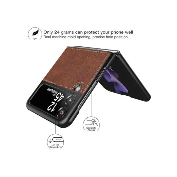 Foluu Funda protectora para Samsung Galaxy Z Flip 3 5G_2