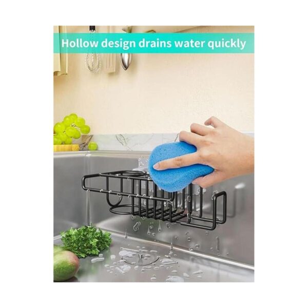 HapiRm SUS304 Soporte para esponja adhesiva 4 en 1_3