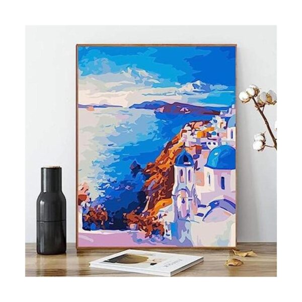 Karyees Santorini Kit de pintura por números para