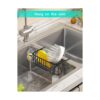 HapiRm SUS304 Soporte para esponja adhesiva 4 en 1_5