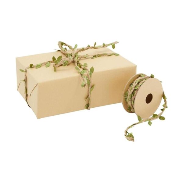 4 rollos de cinta de arpillera para decoración de fiesta