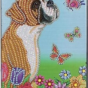 Kit de cuaderno de pintura de diamantes 5D cubierta de