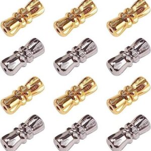 PandaHall 100 juegos de broches de tornillo de barril para