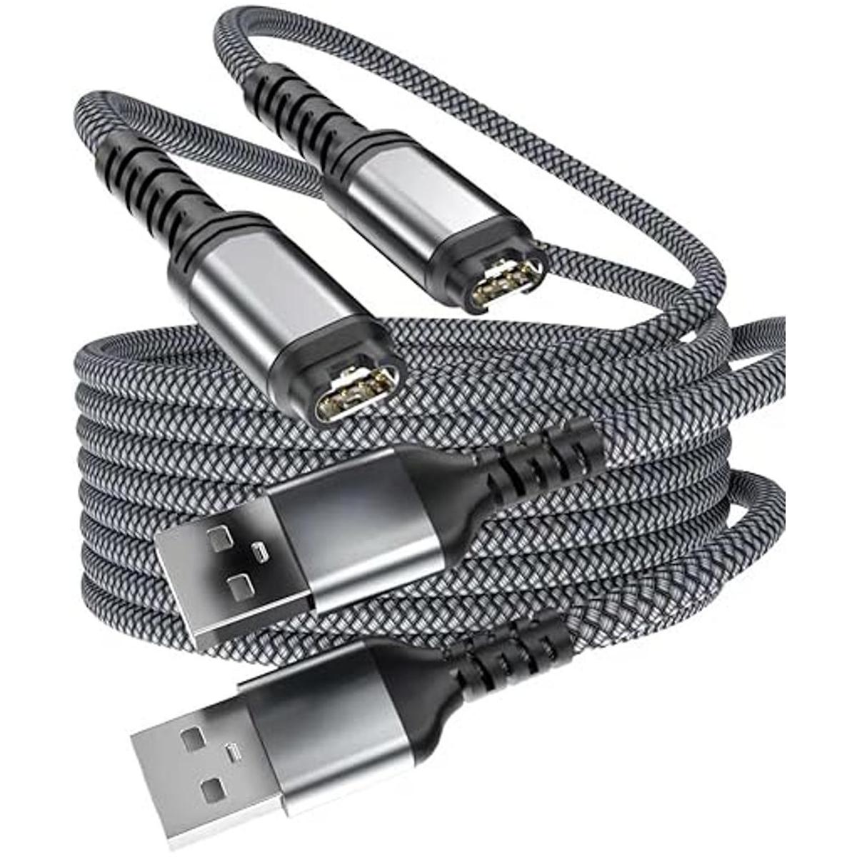 Itramax Paquete de 2 cables de carga para Garmin Watch