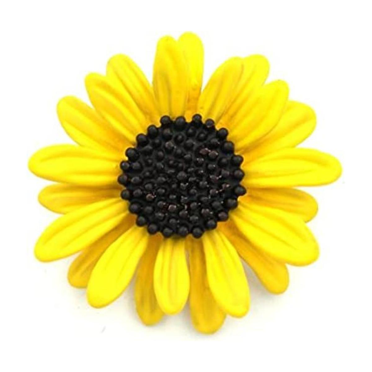 Dreamlandsales Nature Inspiration Negro Pistilo Amarillo