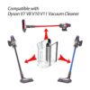 Clip de fijación para accesorios compatible con Dyson V11