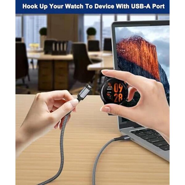 Itramax Paquete de 2 cables de carga para Garmin Watch_2