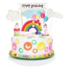 MOVINPE Kit de decoración de pastel de unicornio con_4