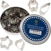 Juego de mini formas de cortador de galletas 24 moldes_1