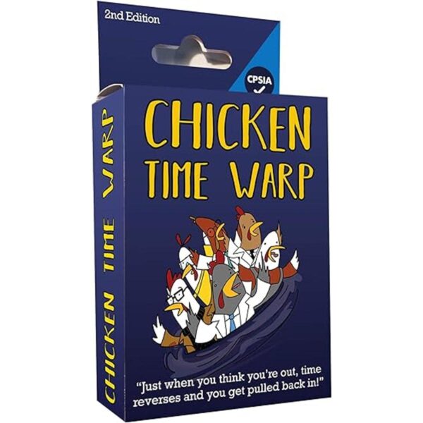 Crashstache Games Chicken Time Warp Juego de fiesta de_1