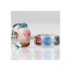 Lampwork Dije de cristal de plata de ley 925 con diseño_3